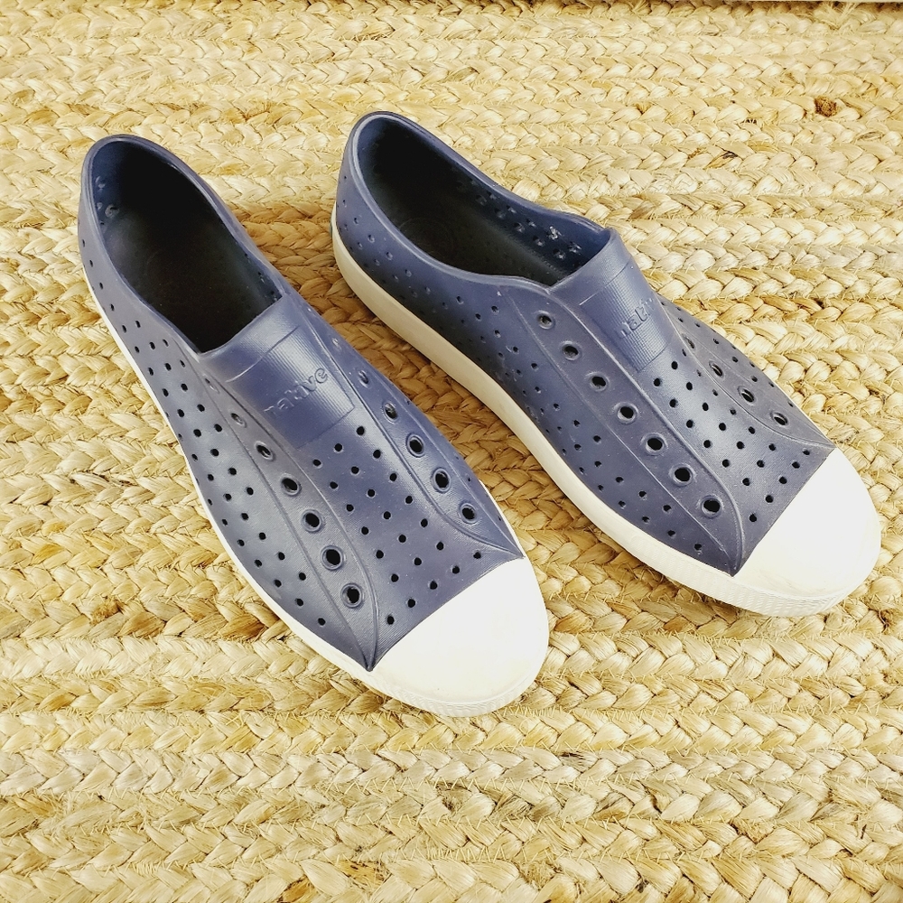 Mens Native shoes Navy 12